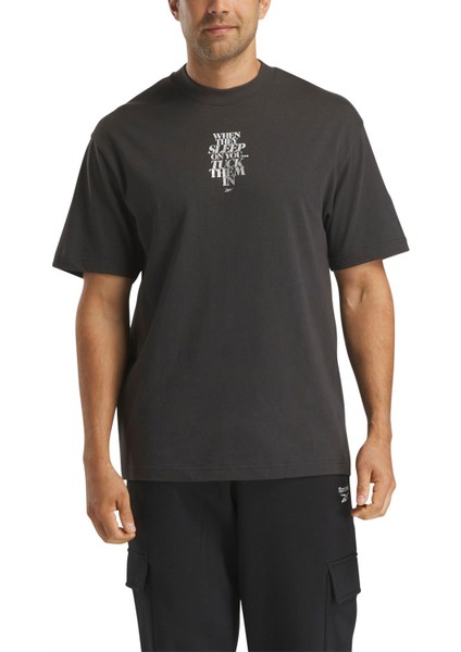 Angel Graphıc Tee Siyah Unisex Kısa Kol T-Shirt