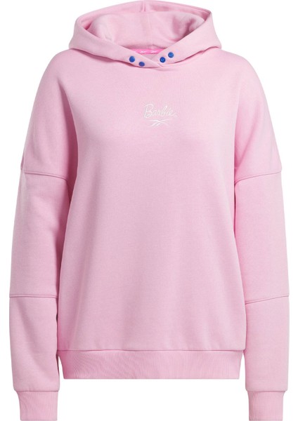 x Barbıe Hoodıe Pembe Kadın Sweatshirt