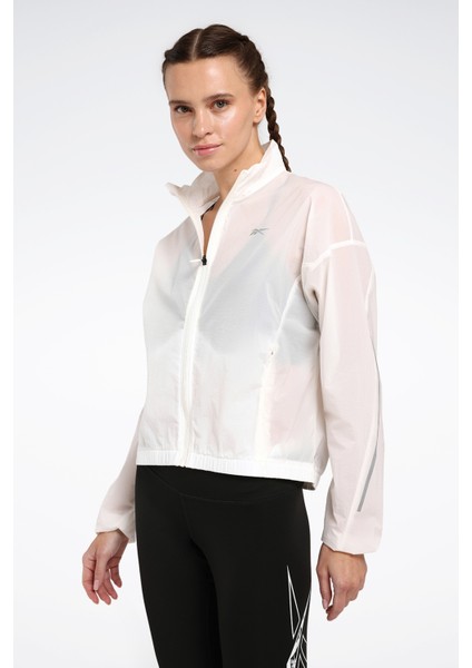 Speed Woven Jacket Ekru Kadın Ceket