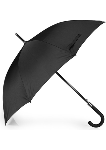 Siyah (8 + Çift) Telli Kırılmaz Baston Şemsiye modelleri