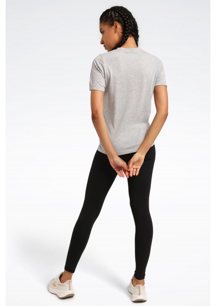 Id Traın Supremıum Tee Gri Kadın Kısa Kol T-Shirt