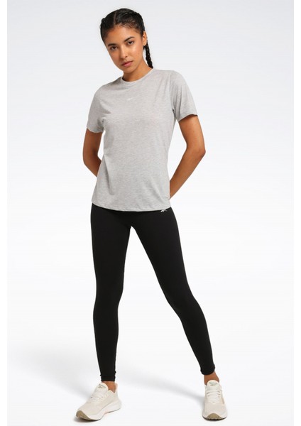 Id Traın Supremıum Tee Gri Kadın Kısa Kol T-Shirt