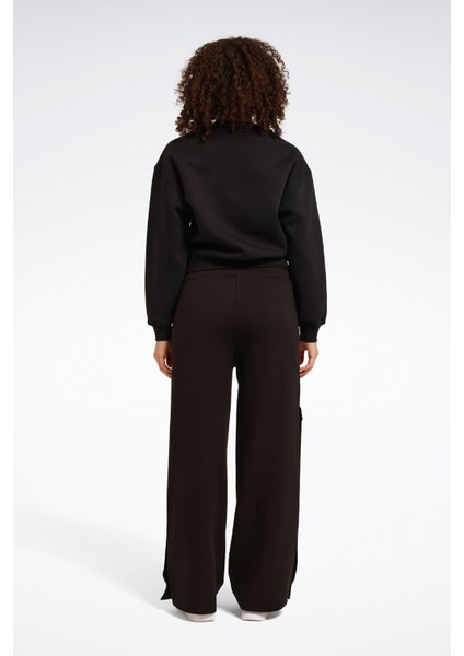 Ov Crew Siyah Kadın Sweatshirt