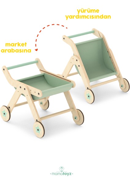 Trio | Yürüteç Yürüme Yardımcısı | Aktivite Masası Ahşap Chef Versiyonu modelleri