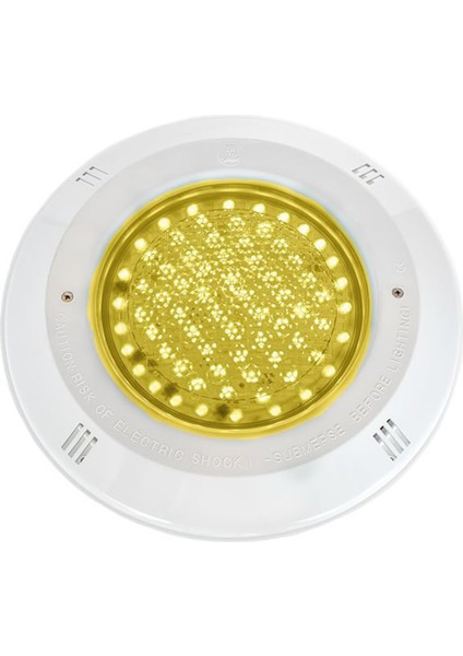 Sıva Altı LED Havuz Aydınlatma Ampülü Lamba Sarı 2002 Kasa A-1207 Par-56 30W 12V IP68