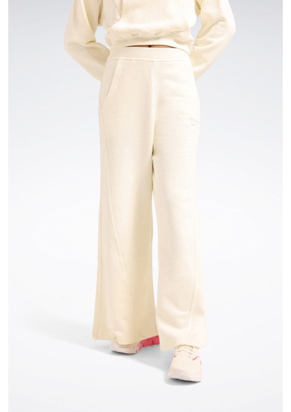 Icon Elements Ft Pant Ekru Kadın Eşofman Altı
