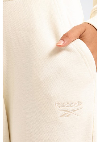 Icon Elements Ft Pant Ekru Kadın Eşofman Altı