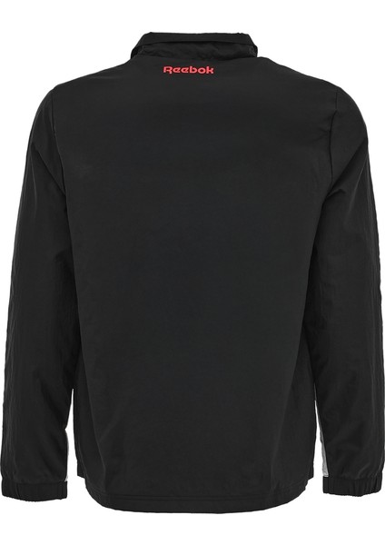 Basketball Track T Siyah Erkek Sweatshirt