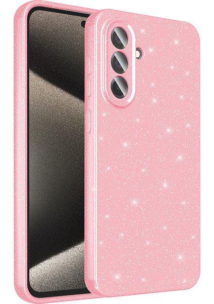 Puton Serisi Samsung Galaxy A56 Açık Pembe Kapak