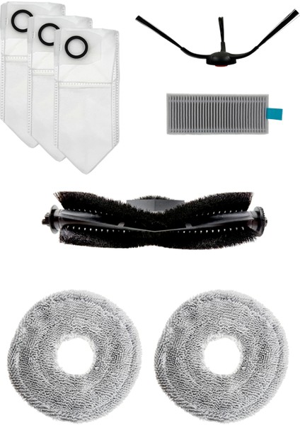 Katya U Akıllı Robot Süpürge Silme Süpürme Sarf Seti