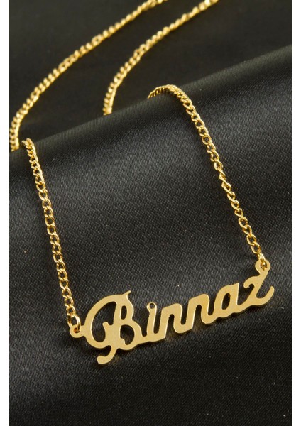 Wizard Binnaz Isimli Kolye -Sarı