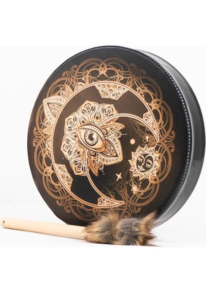Simya Temalı Şaman Davulu