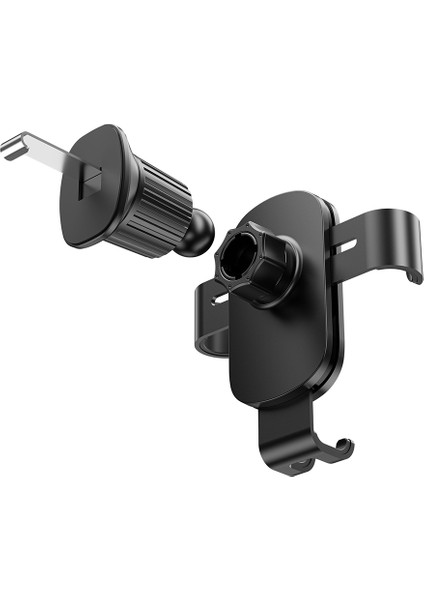 WI-CH058 Gentleman 360 Derece Dönebilen Sarsıntı Önleyicili Araç Telefon Tutucu Siyah fırsatları