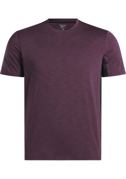 Athlete Tee 2.0 Rbk-Chıll Mor Erkek Kısa Kol T-Shirt