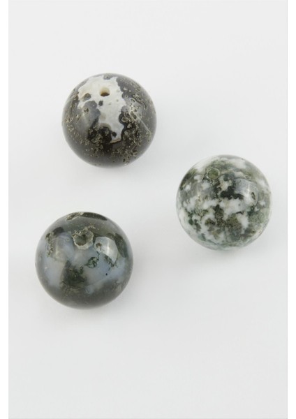 Nrtmsa Akik Doğaltaş Kolye Ucu 1,8 Cm-yeşil