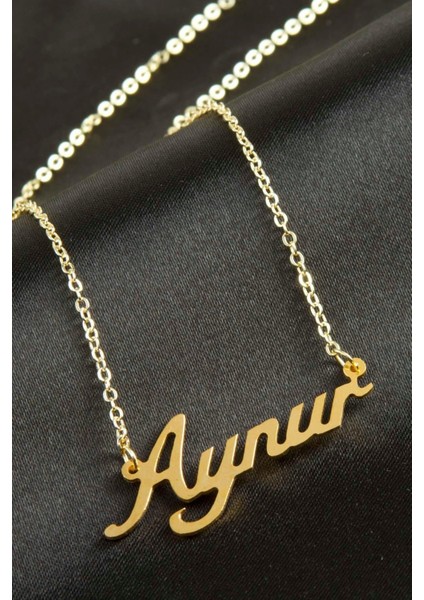 Wizard Aynur Isimli Kolye -Sarı