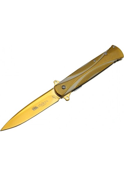 Sibirya Pullu Çakı Gold S-2096-A 21,5 cm