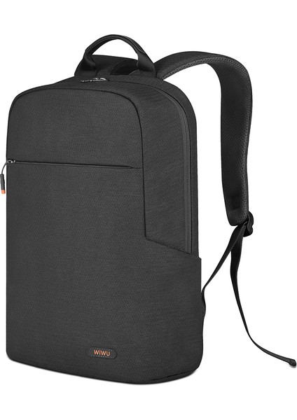 Pilot Serisi Suya Dayanıklı Polyester Kumaş Seyehat Sırt Çantası Siyah