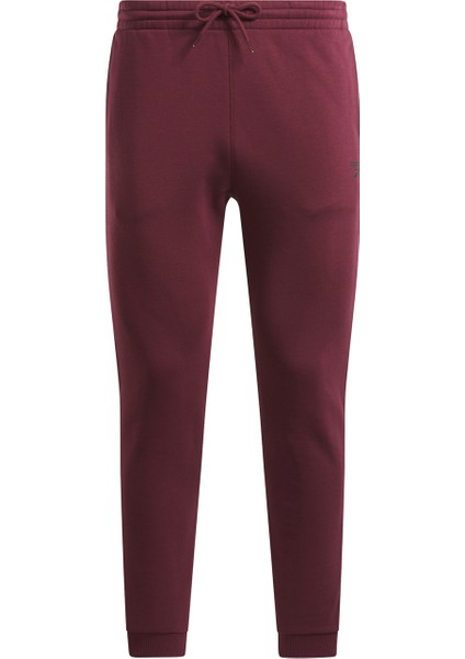 RI LEFT LEG JOGGER Bordo Erkek Eşofman Altı