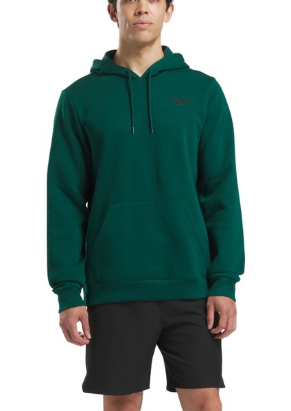 IDENTITY SMALL LOG Yeşil Erkek Sweatshirt