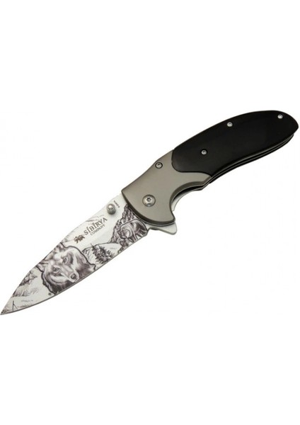 Sibirya Ayılı Çakı Tombul S-2067A 20,5 cm