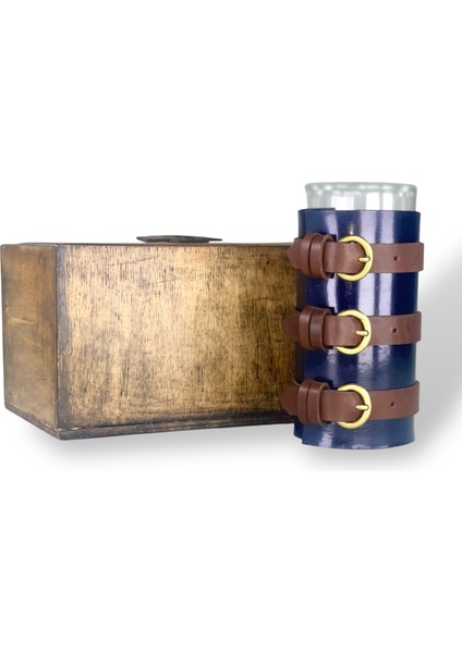 Bee Medium Deri Kaplama Cam Vazo fiyatları