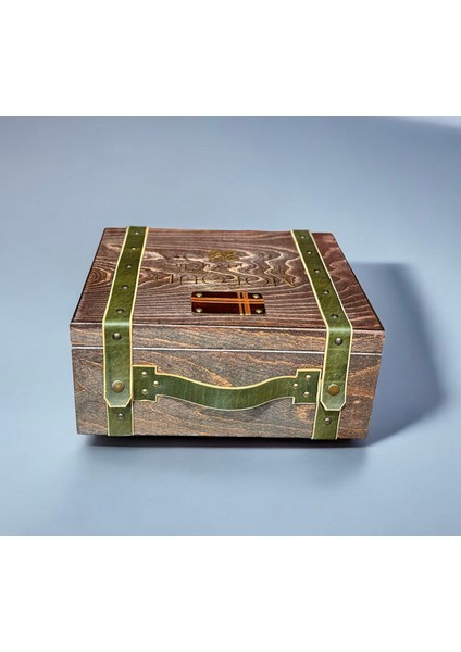 Bricks Iıı Deri Şeritli Ahşap Kutu fiyatları