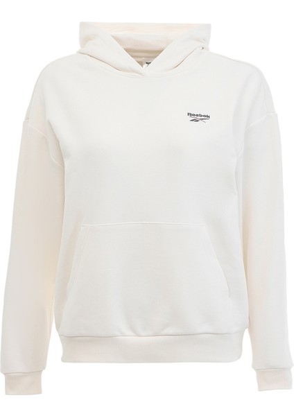 New Id Relax Sl Hoodıe Ekru Kadın Sweatshirt