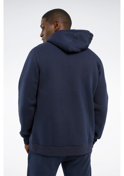 Rı Left Chest Logo Lacivert Erkek Eşofman Üstü