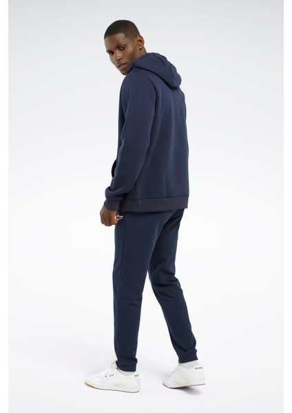 Rı Left Chest Logo Lacivert Erkek Eşofman Üstü