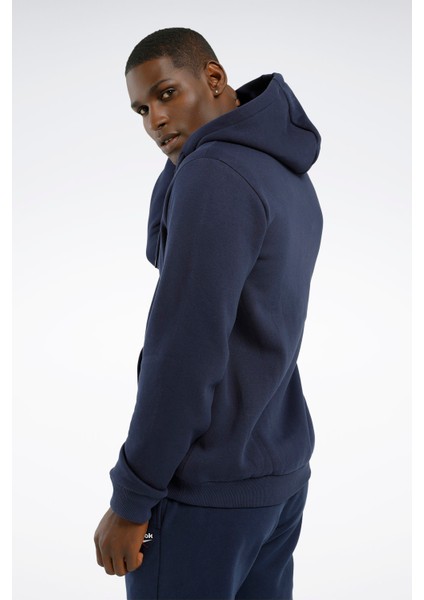 Rı Left Chest Logo Lacivert Erkek Eşofman Üstü