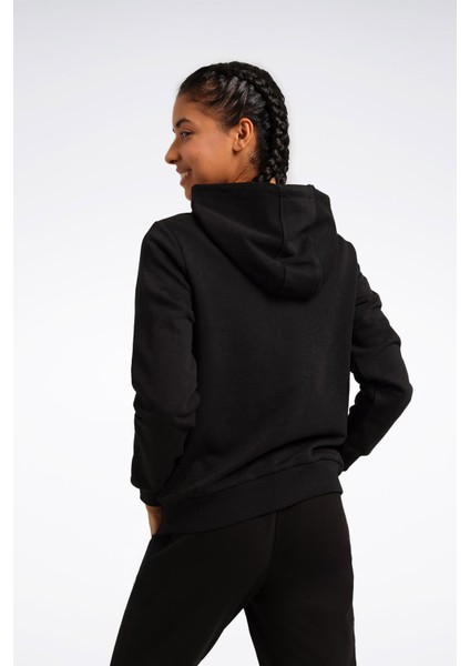 RI SL FRENCH TERRY FZ Siyah Kadın Eşofman Üstü