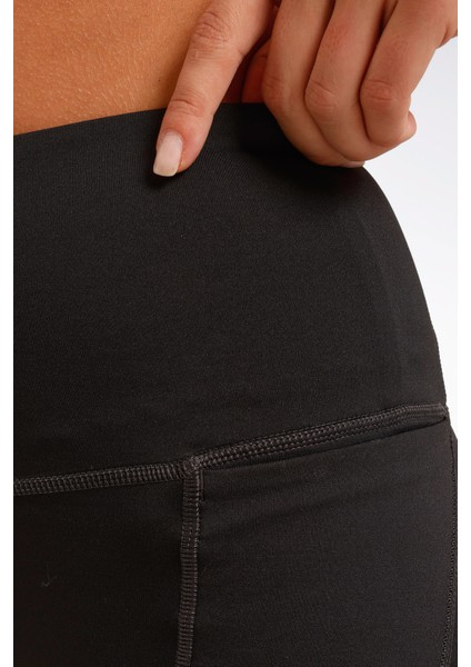 WOR PP HIGH RISE TIGHT Siyah Kadın Tayt