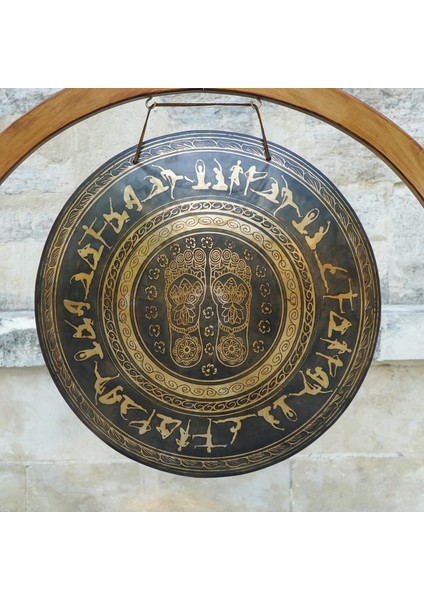 Yoga Figürleri Işlemeli Gong fırsatları