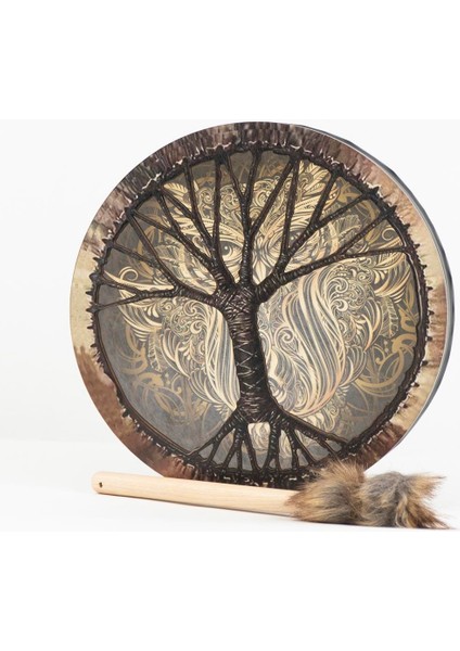 Baykuş Temalı Şaman Davulu fiyatları