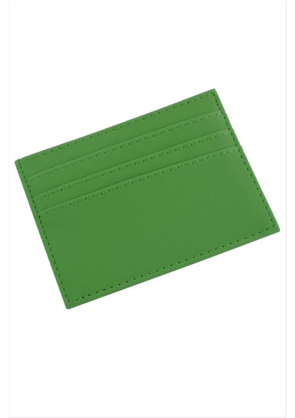 Msa-Shop Kartlık Deri Cüzdan-Yeşil