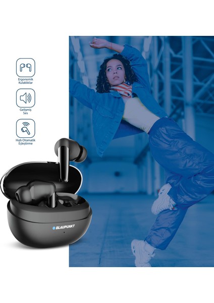 B320 Kablosuz Bluetooth Enc Android Ios Uyumlu Tws Kulaklık Siyah fırsatları