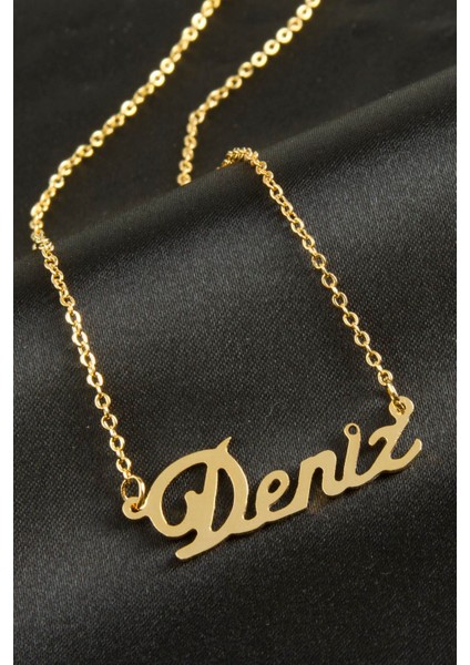 Wizard Deniz Isimli Kolye -Sarı