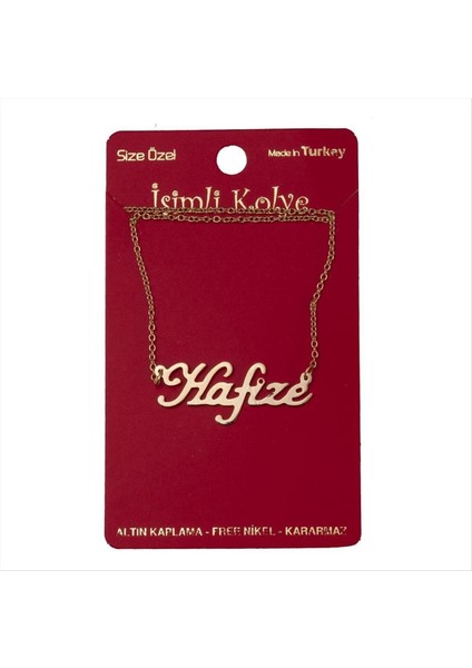 Wizard Hafize Isimli Kolye -Sarı modelleri