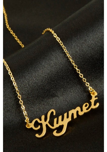 Wizard Kıymet Isimli Kolye -Sarı