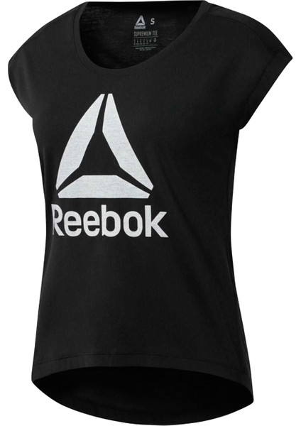 Wor Supremıum 2.0 Tee Bl Siyah Kadın Kısa Kol T-Shirt