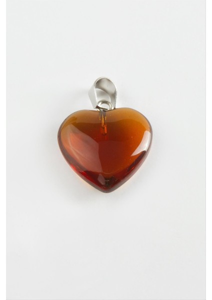 Nrtmsa Kuvars Kalpli Doğaltaş Kolye Ucu-kahverengi