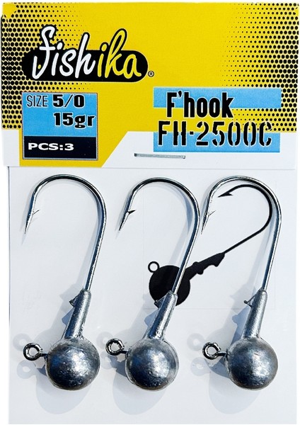 2500 #5/0 15GR Jig Head