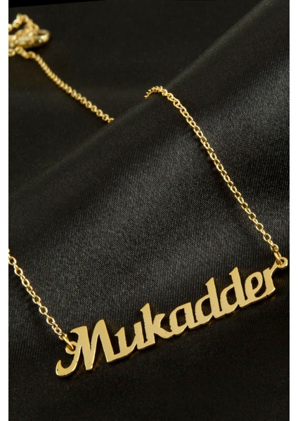 Wizard Mukadder Isimli Kolye -Sarı