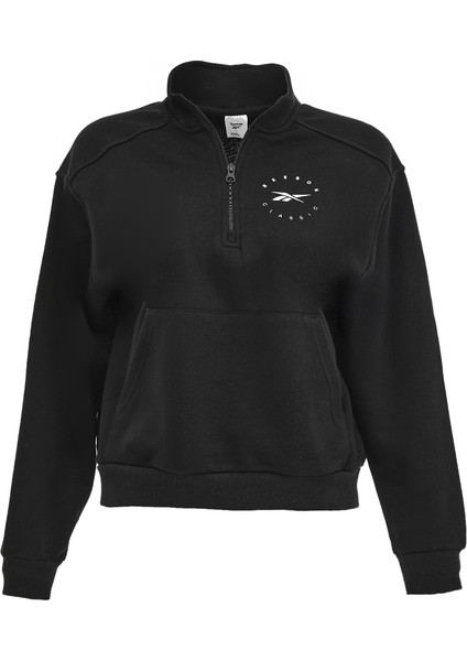 Q3 Ide Ft Mıdlayer Siyah Kadın Sweatshirt