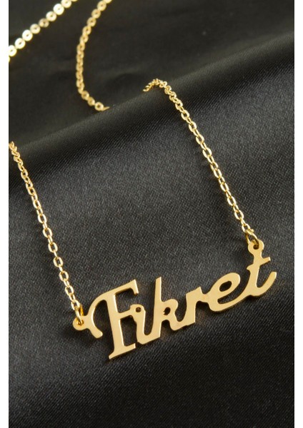 Wizard Fikret Isimli Kolye -Sarı