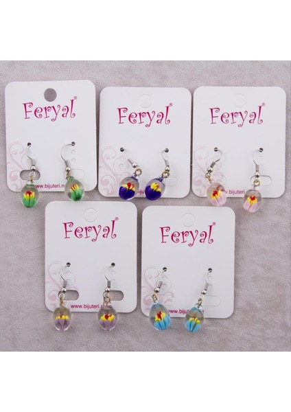 Msa-Shop Cam Küpe-Renkli fiyatları