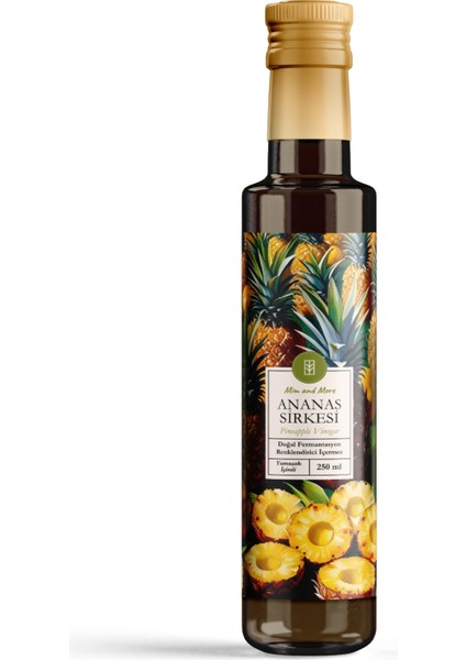Doğal Fermantasyon Ananas Sirkesi 250 ml