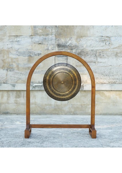Mantra Işlemeli Gong
