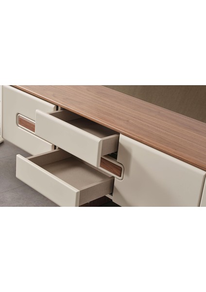 Jacob Tv Ünitesi - Krem Ceviz indirimleri